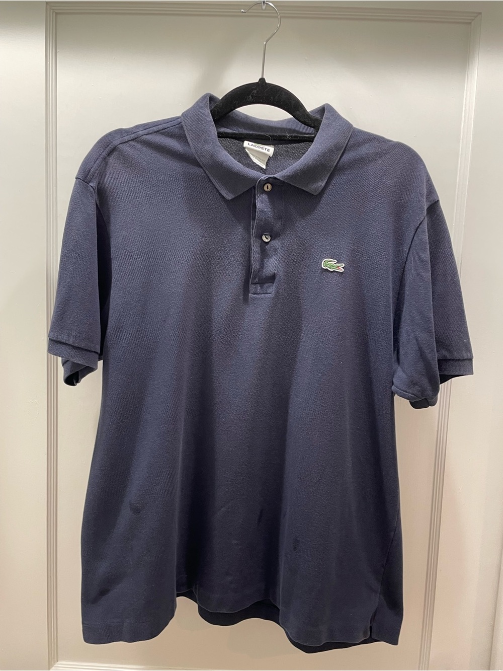 Lacoste Men's Blue Short Sleeve Polo
